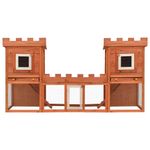 Petshop - Accesorii petshop - Culcusuri si custi - Custi interior si exterior - Cusca de iepuri cusca animale de companie dubla de exterior - Infinity.ro