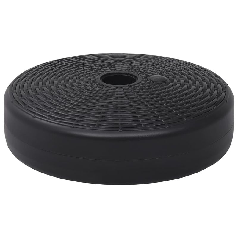 Casa si Gradina - Gradina si terasa - Umbrele si pavilioane - Umbrele - Suport de umbrela, negru, 24 L, umplere cu nisip/apa - Infinity.ro