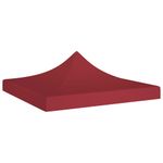 Casa si Gradina - Gradina si terasa - Umbrele si pavilioane - Pavilioane - Acoperis pentru cort de petrecere, visiniu, 2 x 2 m, 270 g/m² - Infinity.ro