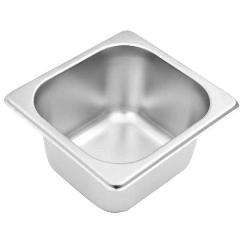 Casa si Gradina - Bucatarie si vesela - Vesela si tacamuri - Vesela pentru servire - Recipient Gastronorm cu 4 sectiuni GN 1/6 otel inoxidabil, mărime 40x34x25 cm - Infinity.ro