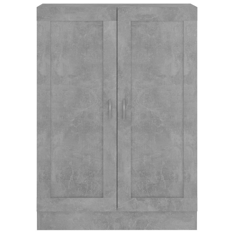 Casa si Gradina - Mobilier - Biblioteci si rafturi - Biblioteci - Biblioteca, gri beton, 82,5 x 30,5 x 115 cm, PAL - Infinity.ro