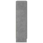 Casa si Gradina - Mobilier - Biblioteci si rafturi - Biblioteci - Biblioteca, gri beton, 82,5 x 30,5 x 115 cm, PAL - Infinity.ro