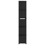 Casa si Gradina - Mobilier - Biblioteci si rafturi - Biblioteci - Raft expunere, 15 cuburi, negru, 103x30x175,5 cm, textil - Infinity.ro