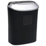 Carti si Birotica - Birotica - Aparatura de birou - Distrugatoare de documente - Tocator de hartie, 10 coli, fasii taiate transversal, negru - Infinity.ro