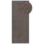 Casa si Gradina - Textile si covoare - Covoare - Covorase intrare - Covoras de intrare cu smocuri, maro inchis, 60x150 cm - Infinity.ro