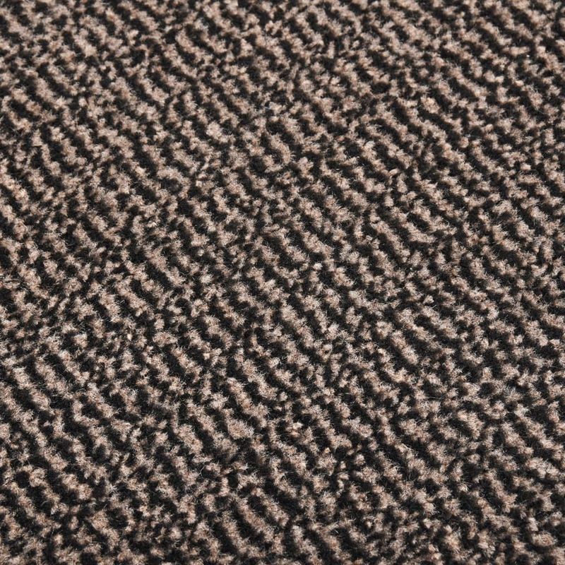 Casa si Gradina - Textile si covoare - Covoare - Covorase intrare - Covoras de intrare cu smocuri, maro inchis, 60x150 cm - Infinity.ro