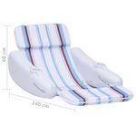 Casa si Gradina - Gradina si terasa - Mobilier exterior - Scaune si sezlonguri gradina - Scaun plutitor pentru piscina, 140x83x60 cm - Infinity.ro