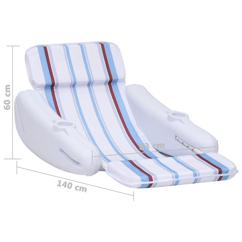 Casa si Gradina - Gradina si terasa - Mobilier exterior - Scaune si sezlonguri gradina - Scaun plutitor pentru piscina, 140x83x60 cm - Infinity.ro
