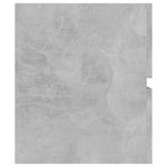 Casa si Gradina - Mobilier - Mobilier baie - Comode baie - Dulap cu chiuveta incorporata, gri beton, lemn prelucrat, model cu robinet și scurgere, mărime 90x38.5x45 cm - Infinity.ro