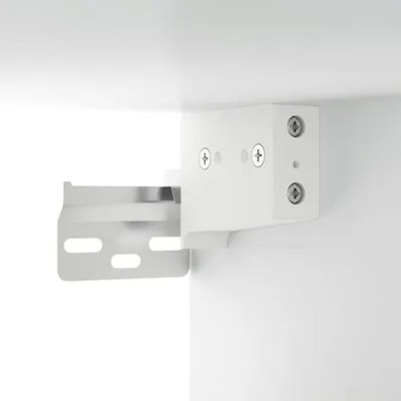Casa si Gradina - Mobilier - Mobilier baie - Comode baie - Dulap cu oglinda si LED, alb, 76x15x55 cm - Infinity.ro