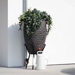 Casa si Gradina - Gradinarit si plante - Instalatii si accesorii pentru irigatii - Aparate pentru stropit gradina - Capi Stropitoare "Xala Lungo", gri deschis, 12 L - Infinity.ro