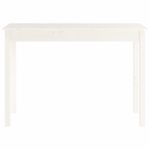 Casa si Gradina - Mobilier - Comode si corpuri - Console - Masa consola, alb, 110x40x75 cm, lemn masiv de pin - Infinity.ro