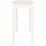 Casa si Gradina - Mobilier - Comode si corpuri - Console - Masa consola, alb, 110x40x75 cm, lemn masiv de pin - Infinity.ro