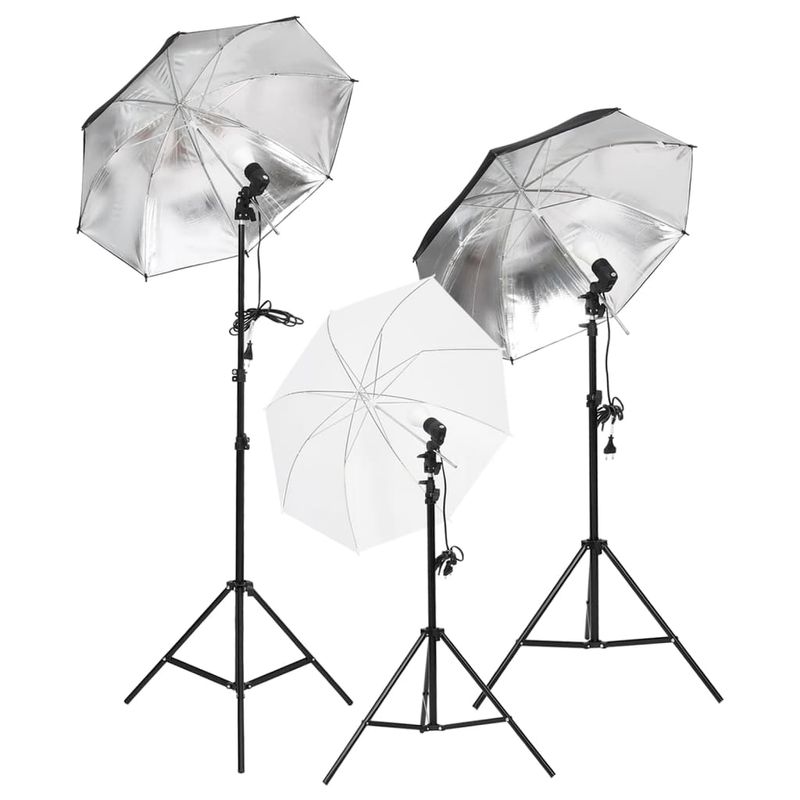 TV, Audio-Video si Foto - Aparate foto si accesorii - Accesorii foto si video - Blitzuri - Kit studio foto cu set de lumini, fundal si reflector - Infinity.ro