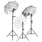 TV, Audio-Video si Foto - Aparate foto si accesorii - Accesorii foto si video - Blitzuri - Set studio foto cu set de lumini, fundal si reflector - Infinity.ro