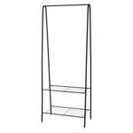Casa si Gradina - Mobilier - Organizare si depozitare - Cuiere - Storage solutions Suport de imbracaminte, 2 rafturi, 61x34x152 cm - Infinity.ro