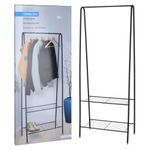 Casa si Gradina - Mobilier - Organizare si depozitare - Cuiere - Storage solutions Suport de imbracaminte, 2 rafturi, 61x34x152 cm - Infinity.ro