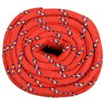 Casa si Gradina - Constructii - Feronerie si accesorii - Sfoara si lanturi - Franghie de barca, rosu, 18 mm, 25 m, polipropilena - Infinity.ro