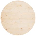 Casa si Gradina - Constructii - Lemn constructii - Placi lemn - Blat de masa, Ø90x2,5 cm, lemn masiv de pin - Infinity.ro