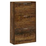 Casa si Gradina - Mobilier - Organizare si depozitare - Organizator incaltaminte - Pantofar, stejar fumuriu, 63x24x103 cm, lemn compozit - Infinity.ro