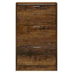 Casa si Gradina - Mobilier - Organizare si depozitare - Organizator incaltaminte - Pantofar, stejar fumuriu, 63x24x103 cm, lemn compozit - Infinity.ro