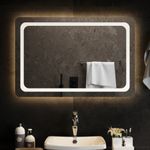 Casa si Gradina - Decoratiuni - Oglinzi - Oglinda de baie cu LED, 90x60 cm - Infinity.ro