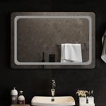 Casa si Gradina - Decoratiuni - Oglinzi - Oglinda de baie cu LED, 90x60 cm - Infinity.ro