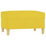 Casa si Gradina - Mobilier - Scaune si fotolii - Tabureti - Taburet, galben deschis, 70x55x41 cm, material textil - Infinity.ro