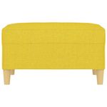 Casa si Gradina - Mobilier - Scaune si fotolii - Tabureti - Taburet, galben deschis, 70x55x41 cm, material textil - Infinity.ro