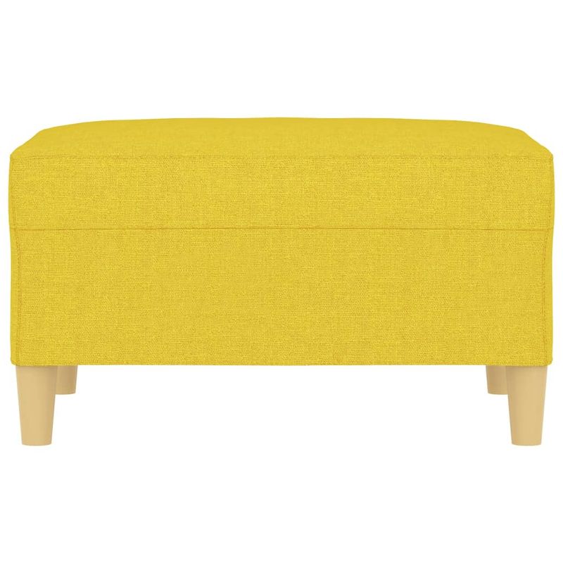 Casa si Gradina - Mobilier - Scaune si fotolii - Tabureti - Taburet, galben deschis, 70x55x41 cm, material textil - Infinity.ro
