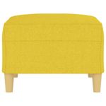 Casa si Gradina - Mobilier - Scaune si fotolii - Tabureti - Taburet, galben deschis, 70x55x41 cm, material textil - Infinity.ro