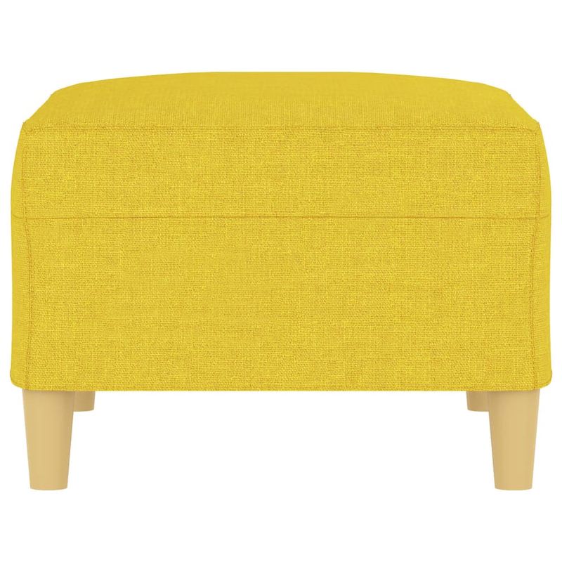 Casa si Gradina - Mobilier - Scaune si fotolii - Tabureti - Taburet, galben deschis, 70x55x41 cm, material textil - Infinity.ro