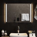 Casa si Gradina - Decoratiuni - Oglinzi - Oglinda de baie cu LED, 70x50 cm - Infinity.ro