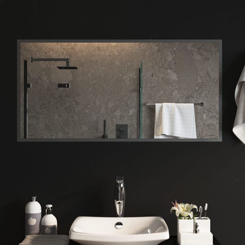 Casa si Gradina - Decoratiuni - Oglinzi - Oglinda de baie cu LED, 100x50 cm - Infinity.ro