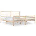 Casa si Gradina - Mobilier - Paturi si accesorii - Paturi - Cadru de pat, 140x190 cm, lemn masiv de pin - Infinity.ro