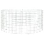 Petshop - Accesorii petshop - Culcusuri si custi - Tarcuri si colivii - Cusca pentru iepuri, 10 panouri, 54x80 cm, fier galvanizat - Infinity.ro