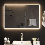 Casa si Gradina - Decoratiuni - Oglinzi - Oglinda de baie cu LED, 90x60 cm - Infinity.ro