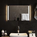 Casa si Gradina - Decoratiuni - Oglinzi - Oglinda de baie cu LED, 60x40 cm - Infinity.ro