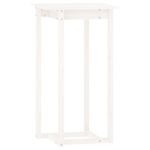 Casa si Gradina - Mobilier - Seturi de mobilier - Seturi bucatarie - Set mobilier de bar, 3 piese, alb, lemn masiv de pin - Infinity.ro