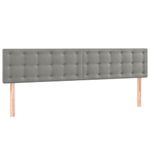 Casa si Gradina - Mobilier - Paturi si accesorii - Paturi - Pat box spring cu saltea, gri deschis, 200x200 cm, catifea - Infinity.ro