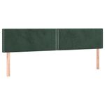 Casa si Gradina - Mobilier - Paturi si accesorii - Paturi - Pat box spring cu saltea, verde inchis, 180x200 cm, catifea - Infinity.ro
