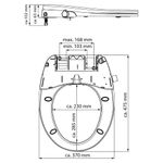 Casa si Gradina - Sanitare - Instalatii hidro - Robineti - EISL Scaun de toaleta inchidere silentioasa atasament pulverizator alb - Infinity.ro