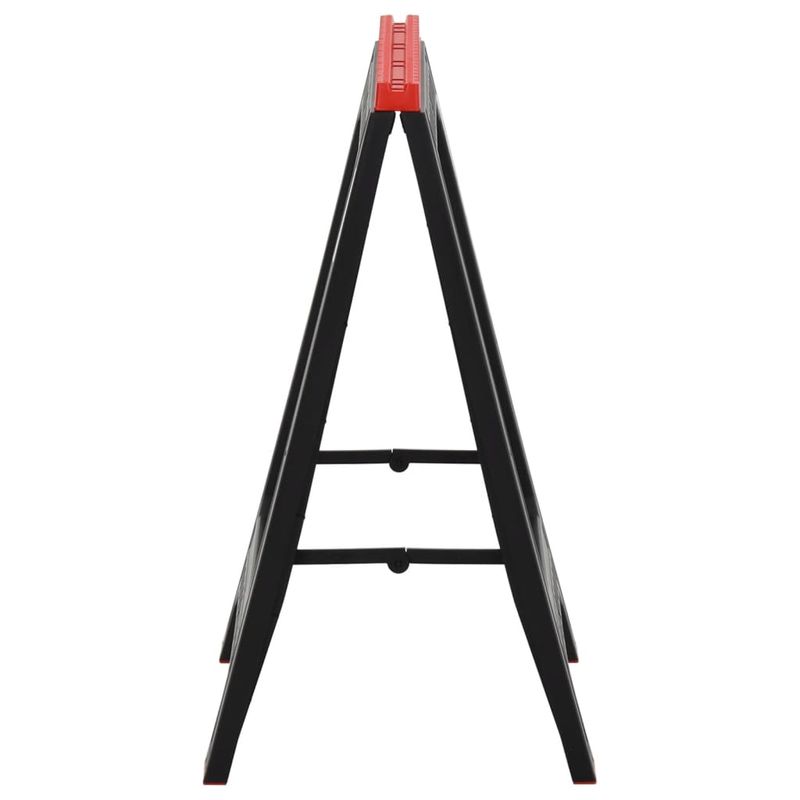 Casa si Gradina - Constructii - Scule de mana si unelte - Scari de lucru - Estacade lucru pliabile 2 buc negru & rosu 350 kg polipropilena - Infinity.ro