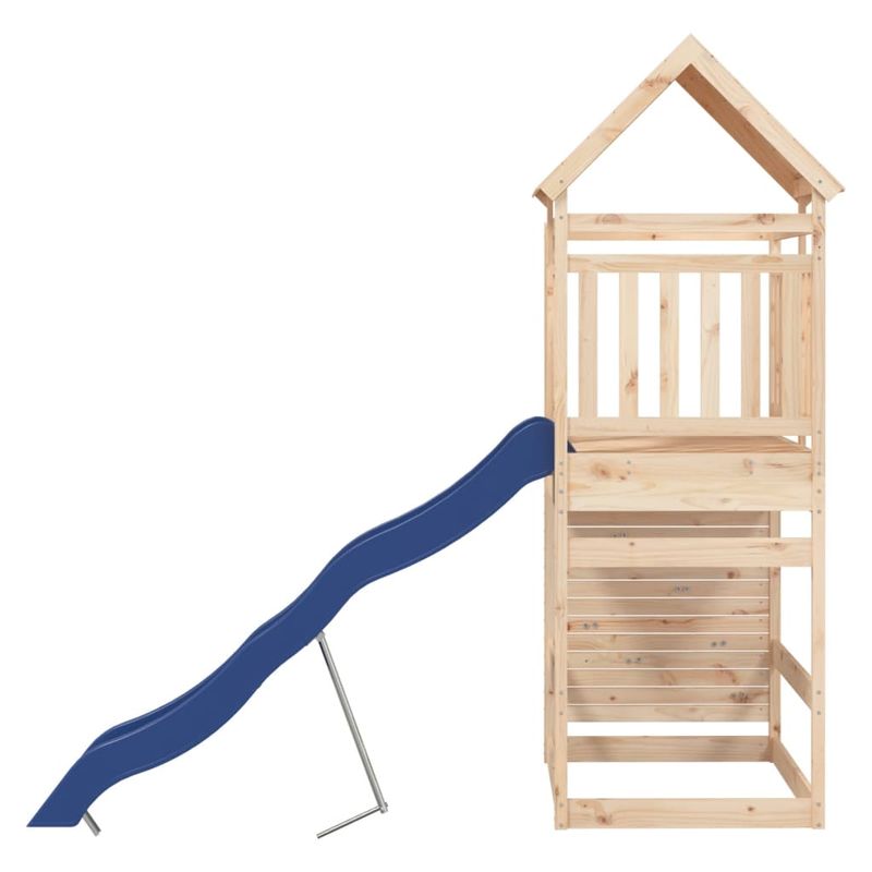 Jucarii, Copii si Bebe - Jucarii si jocuri - Jucarii de exterior - Spatii de joaca si accesorii - Set de joaca pentru exterior, lemn masiv de pin - Infinity.ro