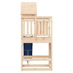Jucarii, Copii si Bebe - Jucarii si jocuri - Jucarii de exterior - Spatii de joaca si accesorii - Set de joaca pentru exterior, lemn masiv de pin - Infinity.ro