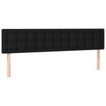 Casa si Gradina - Mobilier - Paturi si accesorii - Paturi - Pat box spring cu saltea, negru, 160x200 cm, textil - Infinity.ro