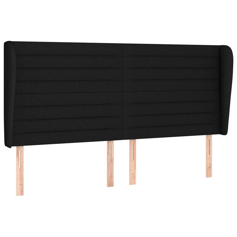 Casa si Gradina - Mobilier - Paturi si accesorii - Paturi - Pat box spring cu saltea, negru, 180x200 cm, catifea - Infinity.ro