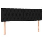 Casa si Gradina - Mobilier - Paturi si accesorii - Paturi - Pat box spring cu saltea, negru, 160x200 cm, textil - Infinity.ro