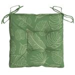 Casa si Gradina - Textile si covoare - Perne si pilote - Perne decorative - Perne de scaun, 6 buc., 40x40x7 cm, textil, model frunze - Infinity.ro