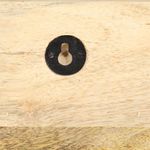 Casa si Gradina - Mobilier - Organizare si depozitare - Cuiere - Cuier de haine de perete, 60 x 15 x 20 cm, lemn masiv de mango - Infinity.ro